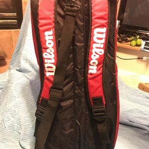 Wilson BLX tennis backpack 6 racket bag